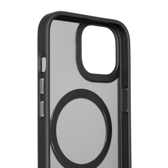 Husa SILKASE Hybrid MagSafe, pentru Apple iPhone 15, inel protectie camera, culoare negru (SILKASE, iPhone 15) by www.silkase.ro Husa SILKASE Hybrid MagSafe, pentru Apple iPhone 15, inel protectie camera, culoare negru (iPhone 15, H2360) by www.silkase.ro
