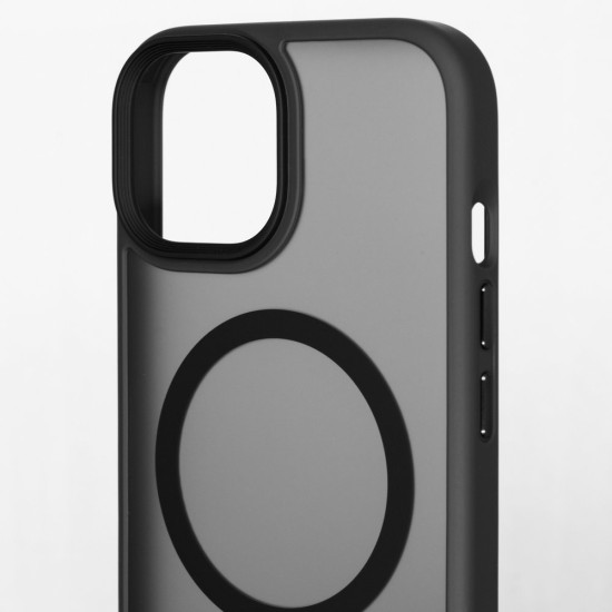Husa SILKASE Hybrid MagSafe, pentru Apple iPhone 15 Plus, inel protectie camera, culoare negru (SILKASE, iPhone 15 Plus) by www.silkase.ro Husa SILKASE Hybrid MagSafe, pentru Apple iPhone 15 Plus, inel protectie camera, culoare negru (iPhone 15 Plus, H2362) by www.silkase.ro