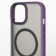 Husa SILKASE Hybrid MagSafe, pentru Apple iPhone 15 Plus, inel protectie camera, culoare mov (SILKASE, iPhone 15 Plus) by www.silkase.ro Husa SILKASE Hybrid MagSafe, pentru Apple iPhone 15 Plus, inel protectie camera, culoare mov (iPhone 15 Plus, H2363) by www.silkase.ro