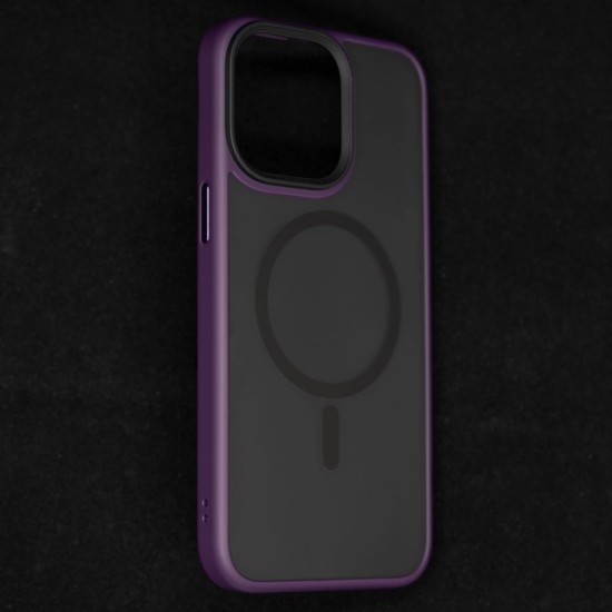 Husa SILKASE Hybrid MagSafe, pentru Apple iPhone 15 Pro, inel protectie camera, culoare mov (SILKASE, iPhone 15 Pro) by www.silkase.ro Husa SILKASE Hybrid MagSafe, pentru Apple iPhone 15 Pro, inel protectie camera, culoare mov (iPhone 15 Pro, H2365) by www.silkase.ro