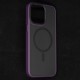 Husa SILKASE Hybrid MagSafe, pentru Apple iPhone 15 Pro, inel protectie camera, culoare mov (SILKASE, iPhone 15 Pro) by www.silkase.ro Husa SILKASE Hybrid MagSafe, pentru Apple iPhone 15 Pro, inel protectie camera, culoare mov (iPhone 15 Pro, H2365) by www.silkase.ro