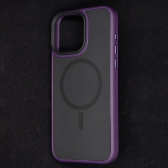 Husa SILKASE Hybrid MagSafe, pentru Apple iPhone 15 Pro, inel protectie camera, culoare mov (SILKASE, iPhone 15 Pro) by www.silkase.ro Husa SILKASE Hybrid MagSafe, pentru Apple iPhone 15 Pro, inel protectie camera, culoare mov (iPhone 15 Pro, H2365) by www.silkase.ro