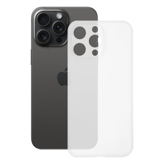 Husa 0.3mm SILKASE pentru Apple iPhone 15 Pro, subtire, plastic mat, culoare alb (SILKASE, iPhone 15 Pro) by www.silkase.ro Husa 0.3mm SILKASE pentru Apple iPhone 15 Pro, subtire, plastic mat, culoare alb (iPhone 15 Pro, H2371) by www.silkase.ro