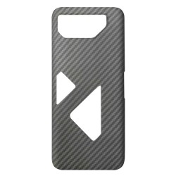 Husa fibra de carbon SILKASE pentru Asus Rog Phone 7 , aramid kevlar, negru