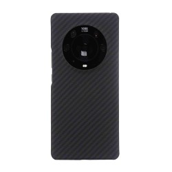 Husa fibra de carbon SILKASE pentru Honor Magic 4 Pro , aramid kevlar, negru