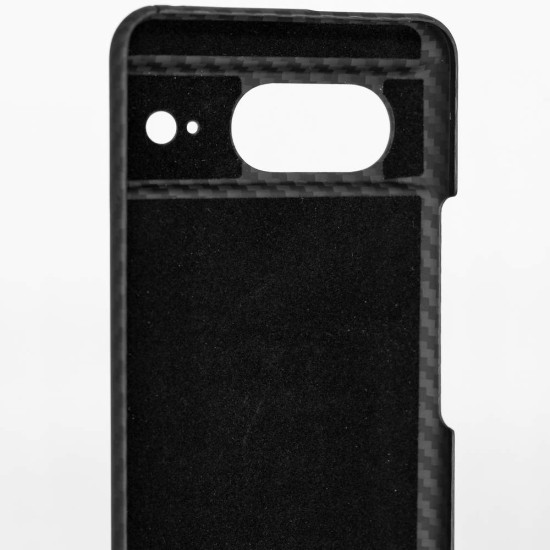 Husa fibra de carbon SILKASE pentru Google Pixel 8, aramid kevlar, negru (SILKASE, Telefoane Google) by www.silkase.ro Husa fibra de carbon SILKASE pentru Google Pixel 8, aramid kevlar, negru (Telefoane Google, H2382) by www.silkase.ro