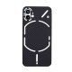 Husa fibra de carbon SILKASE pentru Nothing Phone 2, aramid kevlar, negru (Phone (2), H2384) by www.silkase.ro