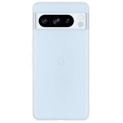 Husa 0.3mm SILKASE pentru Google Pixel 8 Pro, subtire, plastic mat, culoare alb