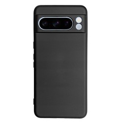 Husa SILKASE pentru Google Pixel 8 Pro, soft silicon, culoare negru