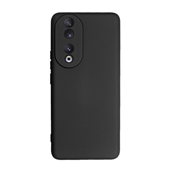 Husa SILKASE pentru Honor 90, soft silicon, culoare negru (90, H2393) by www.silkase.ro