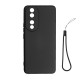 Husa SILKASE pentru Honor 90, soft silicon, culoare negru (90, H2393) by www.silkase.ro
