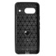 Husa SILKASE pentru Google Pixel 8, silicon carbon, culoare negru (Telefoane Google, H2397) by www.silkase.ro
