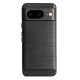 Husa SILKASE pentru Google Pixel 8, silicon carbon, culoare negru (Telefoane Google, H2397) by www.silkase.ro