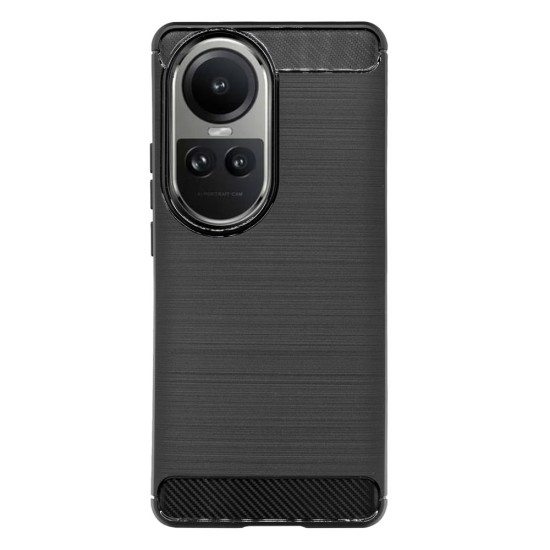 Husa SILKASE pentru Oppo Reno 10 Pro, silicon carbon, culoare negru (SILKASE, Husa Silicon Carbon) by www.silkase.ro Husa SILKASE pentru Oppo Reno 10 Pro, silicon carbon, culoare negru (Reno10 Pro, H2402) by www.silkase.ro