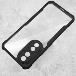 Husa SILKASE pentru Honor 90, AntiGravity, AntiShock, negru/transparent Husa SILKASE pentru Honor 90, AntiGravity, AntiShock, negru/transparent