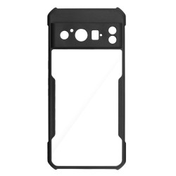 Husa SILKASE pentru Google Pixel 8 Pro, AntiGravity, AntiShock, negru/transparent Husa SILKASE pentru Google Pixel 8 Pro, AntiGravity, AntiShock, negru/transparent