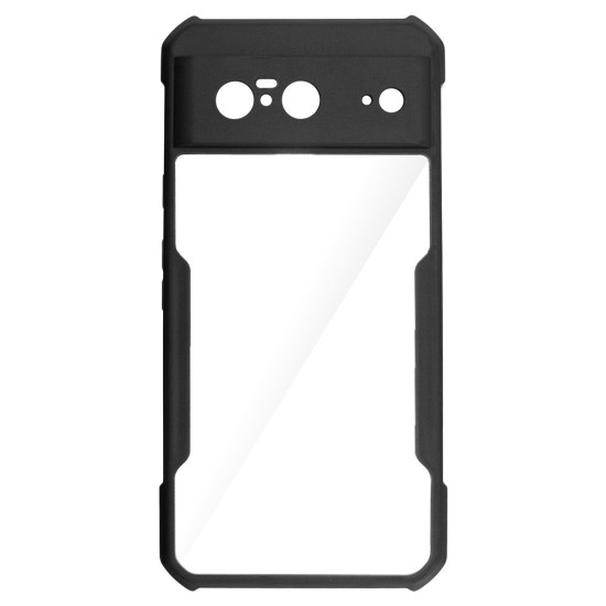 Husa SILKASE pentru Google Pixel 8, AntiGravity, AntiShock, negru/transparent (Telefoane Google, H2406) by www.silkase.ro