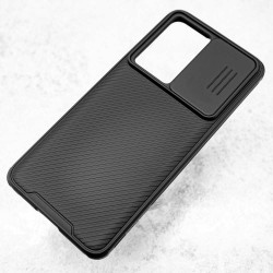 Husa Nillkin pentru Xiaomi Poco F5 Pro, camera privacy, plastic negru