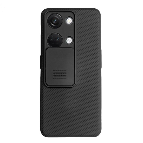 Husa Nillkin pentru OnePlus Nord 3, camera privacy, plastic negru (Nillkin, Telefoane OnePlus) by www.silkase.ro Husa Nillkin pentru OnePlus Nord 3, camera privacy, plastic negru (Telefoane OnePlus, H2408) by www.silkase.ro