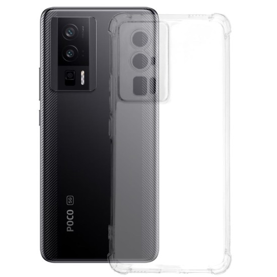 Husa AntiShock SILKASE pentru Xiaomi Poco F5 Pro, protectie camera, silicon transparent (SILKASE, Husa Antishock Transparenta) by www.silkase.ro Husa AntiShock SILKASE pentru Xiaomi Poco F5 Pro, protectie camera, silicon transparent (Poco F5 Pro, H2412) by www.silkase.ro