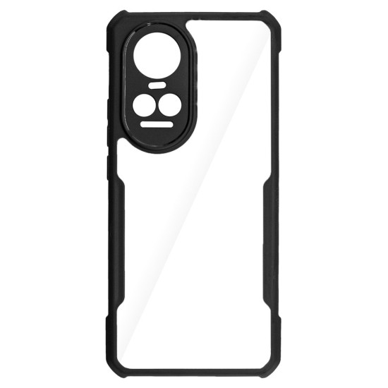 Husa SILKASE pentru Oppo Reno 10, AntiGravity, AntiShock, negru/transparent (Reno10, H2414) by www.silkase.ro