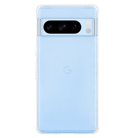 Husa SILKASE pentru Google Pixel 8 Pro , silicon/plastic, transparent (Telefoane Google, H2415) by www.silkase.ro