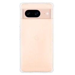 Husa SILKASE pentru Google Pixel 8 , silicon/plastic, transparent