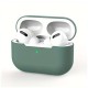 Husa SILKASE  soft silicon pentru Apple Airpods Pro, culoare verde inchis (Pro, H2418) by www.silkase.ro