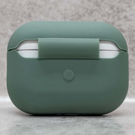 Husa SILKASE silicon pentru Apple Airpods Pro 2, culoare verde inchis (SILKASE, Pro 2) by www.silkase.ro Husa SILKASE silicon pentru Apple Airpods Pro 2, culoare verde inchis (Pro 2, H2419) by www.silkase.ro