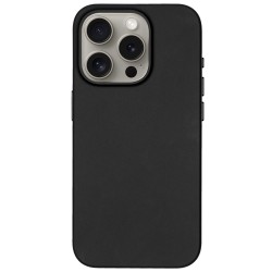 Husa plastic Antishock MagSafe SILKASE pentru Apple iPhone 15 Pro Max, culoare negru