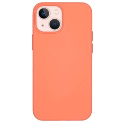 Husa SILKASE soft silicon MagSafe pentru Apple iPhone 13 Mini, silicon, culoare roz