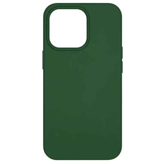 Husa SILKASE soft silicon Magsafe pentru Apple iPhone 13 Pro, silicon, verde inchis (iPhone 13 Mini, H2425) by www.silkase.ro