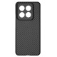Husa fibra de carbon SILKASE pentru Xiaomi 14 Pro, aramid kevlar, negru mat (14 Pro, H2432) by www.silkase.ro