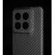 Husa fibra de carbon SILKASE pentru Xiaomi 14 Pro, aramid kevlar, negru mat (14 Pro, H2432) by www.silkase.ro