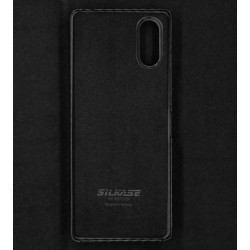 Husa fibra de carbon SILKASE pentru Sony Xperia 5 V, aramid kevlar, negru mat Husa fibra de carbon SILKASE pentru Sony Xperia 5 V, aramid kevlar, negru mat