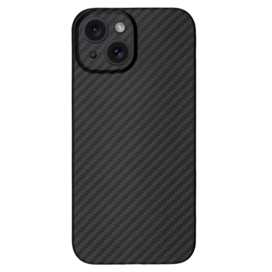 Husa fibra de carbon SILKASE pentru Apple iPhone 15 Plus, aramid kevlar, negru mat (SILKASE, iPhone 15 Plus) by www.silkase.ro Husa fibra de carbon SILKASE pentru Apple iPhone 15 Plus, aramid kevlar, negru mat (iPhone 15 Plus, H2435) by www.silkase.ro