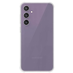 Husa AntiShock SILKASE pentru Samsung Galaxy S23 FE, protectie camera, silicon transparent