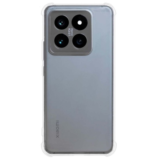 Husa AntiShock SILKASE pentru Xiaomi 14 Pro, protectie camera, silicon transparent (SILKASE, Husa Antishock Transparenta) by www.silkase.ro Husa AntiShock SILKASE pentru Xiaomi 14 Pro, protectie camera, silicon transparent (14 Pro, H2443) by www.silkase.ro