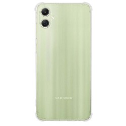 Husa AntiShock SILKASE pentru Samsung Galaxy A05, protectie camera, silicon transparent
