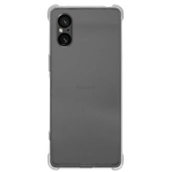 Husa AntiShock SILKASE pentru Sony Xperia 5 V, protectie camera, silicon transparent