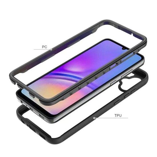 Husa Vault SILKASE pentru Samsung Galaxy A05, camera protection, antishock, antigravity, culoare negru (Telefoane Samsung, H2450) by www.silkase.ro