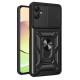 Husa SILKASE pentru Samsung Galaxy A05, Armor Stand, plastic/cauciuc, negru (Telefoane Samsung, H2451) by www.silkase.ro