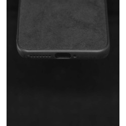 Husa alcantara SILKASE pentru Xiaomi 14 Pro, material soft, culoare negru Husa alcantara SILKASE pentru Xiaomi 14 Pro, material soft, culoare negru