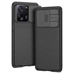 Husa Nillkin pentru Xiaomi 13T Pro, camera privacy, plastic negru