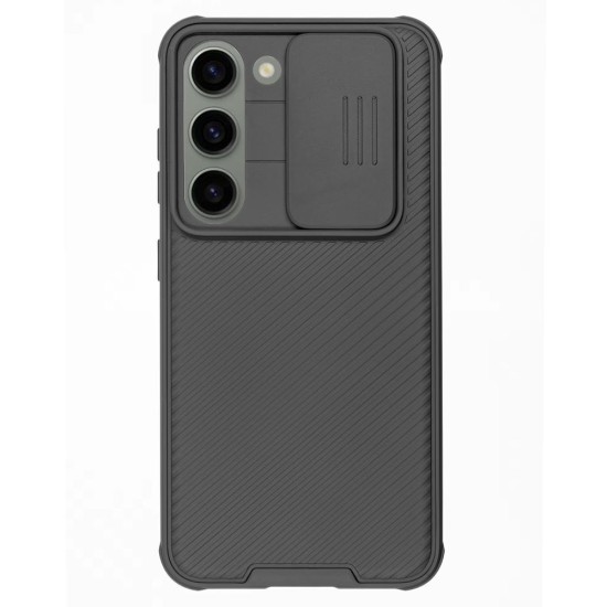 Husa Nillkin pentru Samsung Galaxy S23 FE, camera privacy, plastic negru (Telefoane Samsung, H2459) by www.silkase.ro