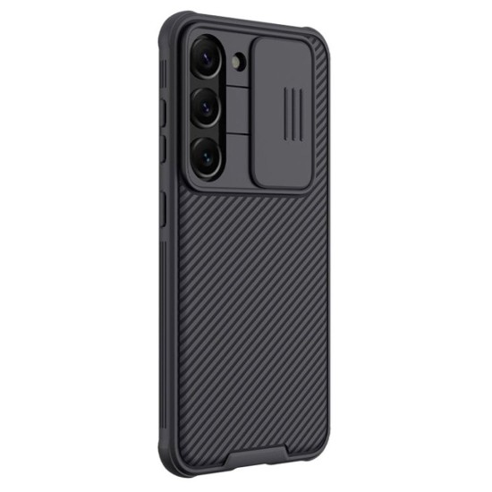 Husa Nillkin pentru Samsung Galaxy S23 FE, camera privacy, plastic negru (Telefoane Samsung, H2459) by www.silkase.ro