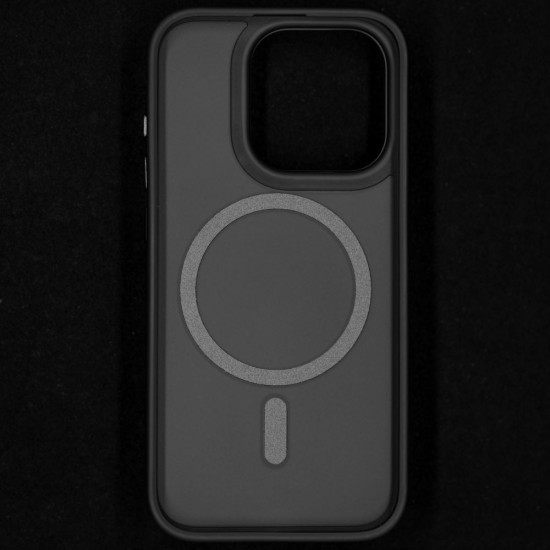 Husa SILKASE Hybrid MagSafe, pentru Apple iPhone 14 Pro Max, inel protectie camera, culoare negru (SILKASE, iPhone 14 Pro Max) by www.silkase.ro Husa SILKASE Hybrid MagSafe, pentru Apple iPhone 14 Pro Max, inel protectie camera, culoare negru (iPhone 14 Pro Max, H2460) by www.silkase.ro
