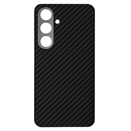 Husa fibra de carbon MagSafe SILKASE pentru Samsung Galaxy S24 Plus, aramid kevlar, metal camera, negru mat (SILKASE, Telefoane Samsung) by www.silkase.ro Husa fibra de carbon MagSafe SILKASE pentru Samsung Galaxy S24 Plus, aramid kevlar, metal camera, negru mat (Telefoane Samsung, H2462) by www.silkase.ro