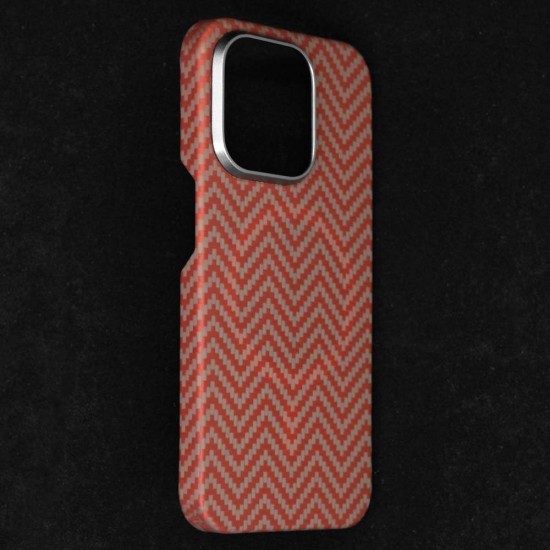 Husa fibra de carbon MagSafe SILKASE pentru Apple iPhone 15 Pro, aramid kevlar, metal camera, portocaliu (SILKASE, iPhone 15 Pro) by www.silkase.ro Husa fibra de carbon MagSafe SILKASE pentru Apple iPhone 15 Pro, aramid kevlar, metal camera, portocaliu (iPhone 15 Pro, H2465) by www.silkase.ro