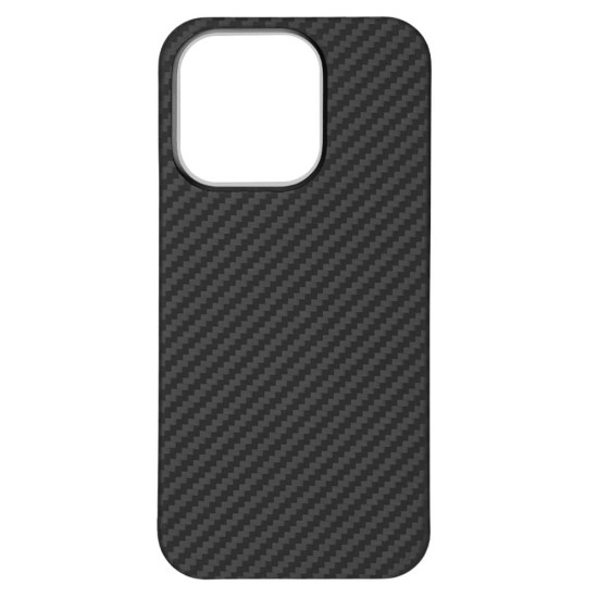 Husa fibra de carbon SILKASE pentru Apple iPhone 15 Pro, aramid kevlar, metal camera, negru (SILKASE, iPhone 15 Pro) by www.silkase.ro Husa fibra de carbon SILKASE pentru Apple iPhone 15 Pro, aramid kevlar, metal camera, negru (iPhone 15 Pro, H2466) by www.silkase.ro